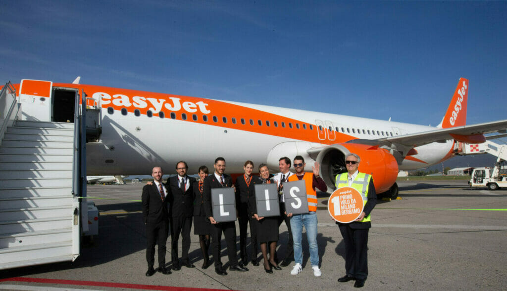 easyJet Bergamo Lisbona