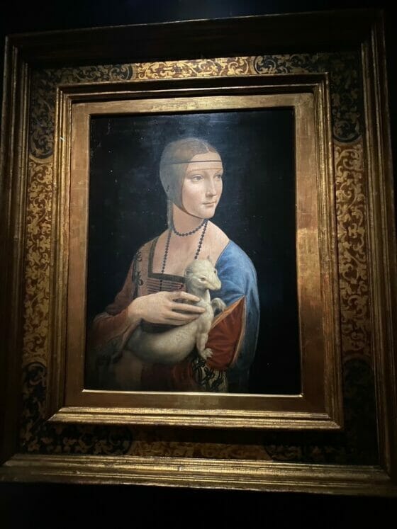 la dama con l'ermellino