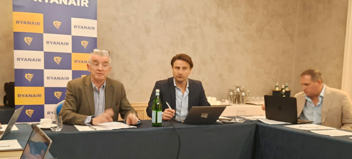 Ryanair cresce a Roma: 18 nuove rotte per l’inverno