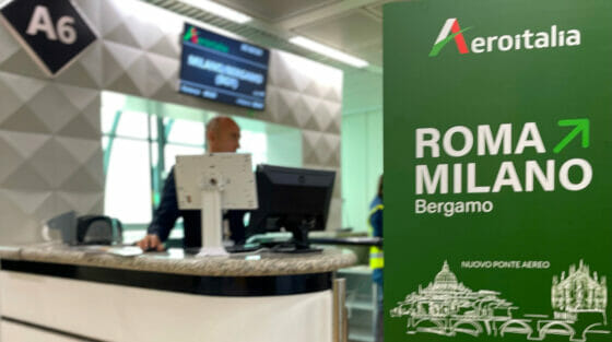 Aeroitalia, decollano i voli Roma-Milano Bergamo