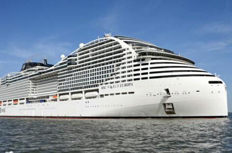 Msc Crociere, record a ottobre con 400mila prenotazioni