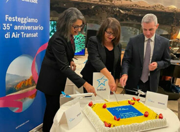 Air Transat compie 35 anni e potenzia l’offerta Italia-Canada