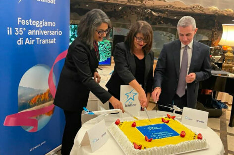 Air Transat compie 35 anni e potenzia l’offerta Italia-Canada