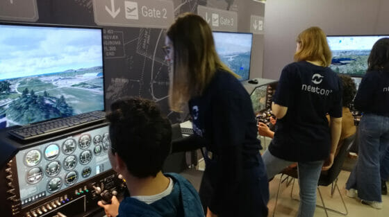 Boeing inaugura a Torino la prima Pop-Up Newton Room