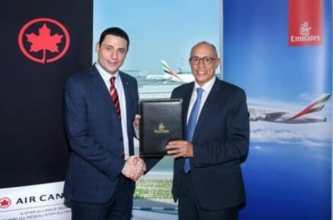 Emirates e Air Canada annunciano un piano loyalty congiunto