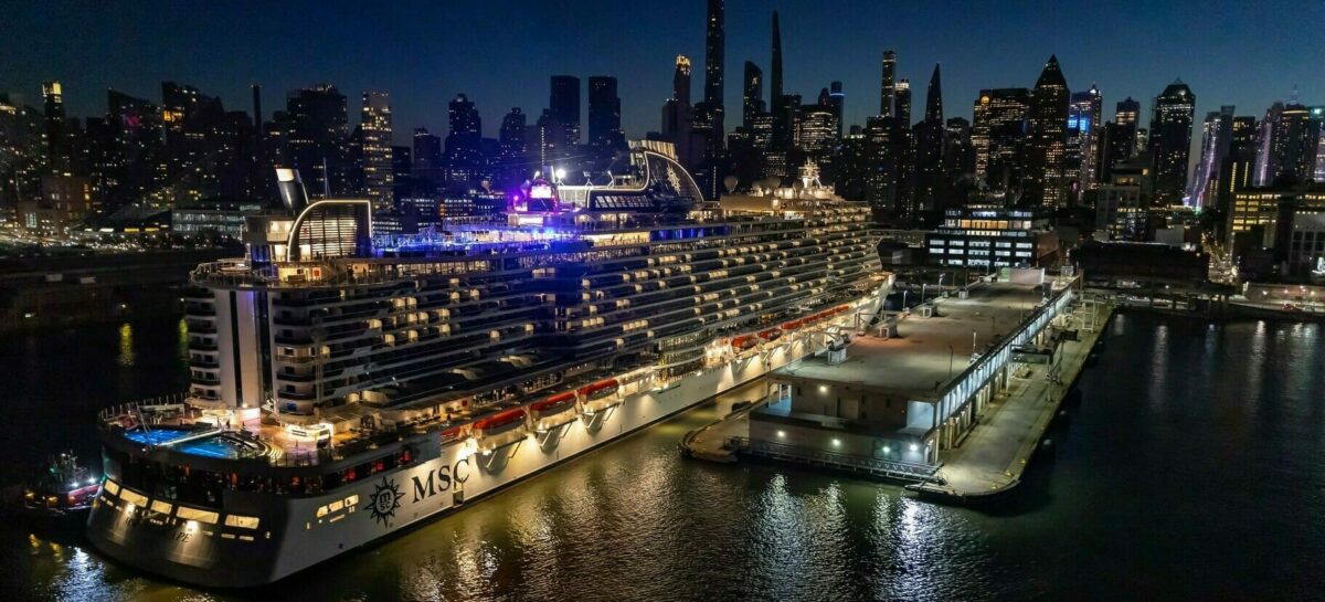 Arriva Seascape, primo battesimo Msc a New York