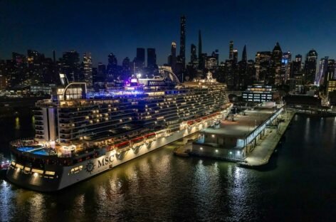 Arriva Seascape, primo battesimo Msc a New York