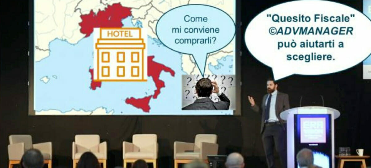 Quesito Fiscale: acquisto di hotel italiani da consolidatori che fatturano in 74ter