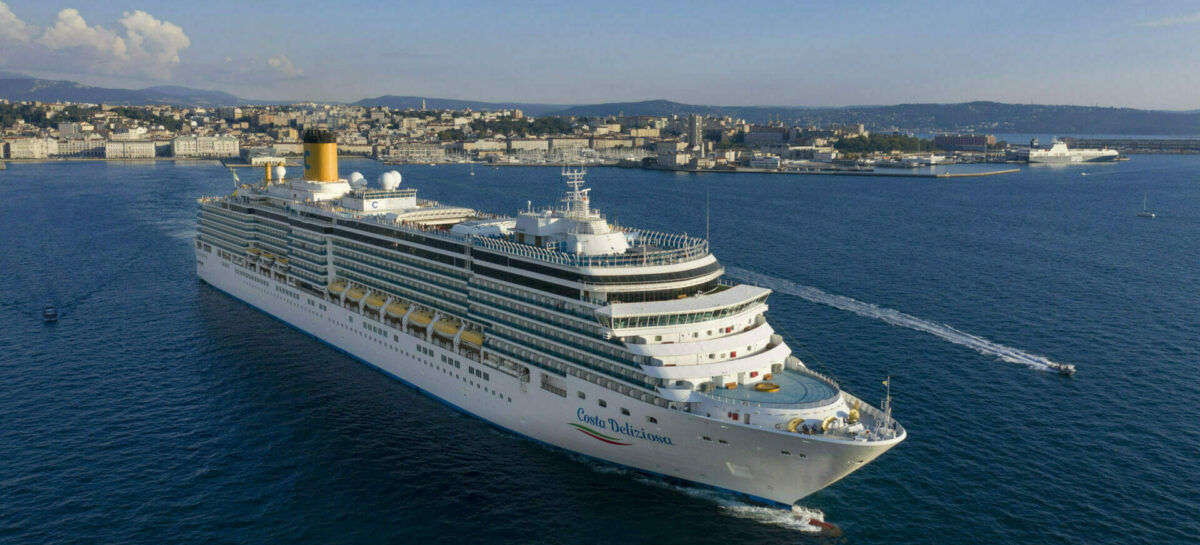 Crociere, giro del mondo Costa al via da Trieste