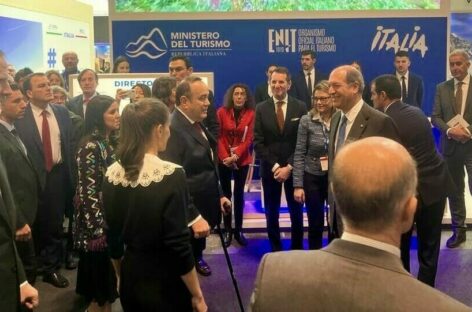 Fitur, i reali di Spagna ospiti d’onore in piazza Italia