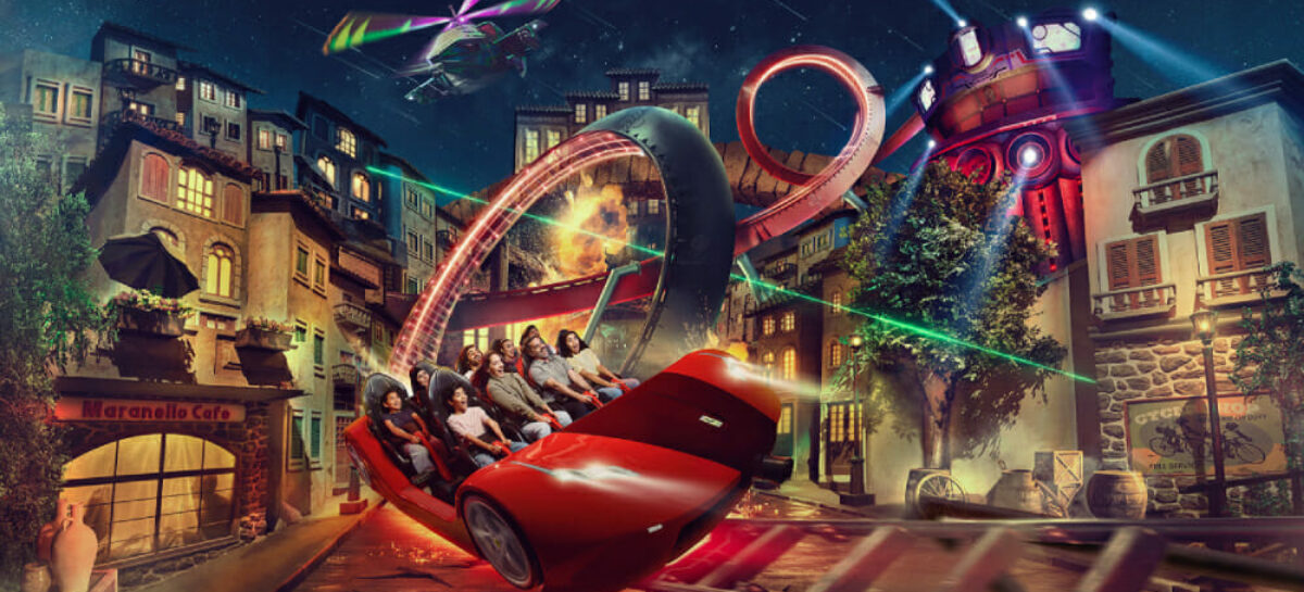 Al Ferrari World Abu Dhabi debutta il megacoaster Mission
