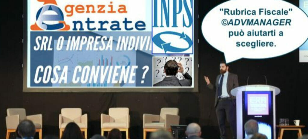 advmanager rubrica fiscale srl srls