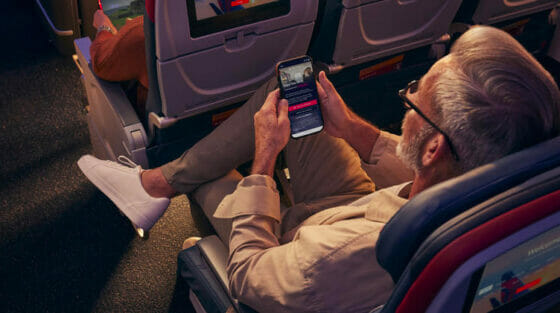 Delta introduce il wifi gratuito sull’80% della flotta