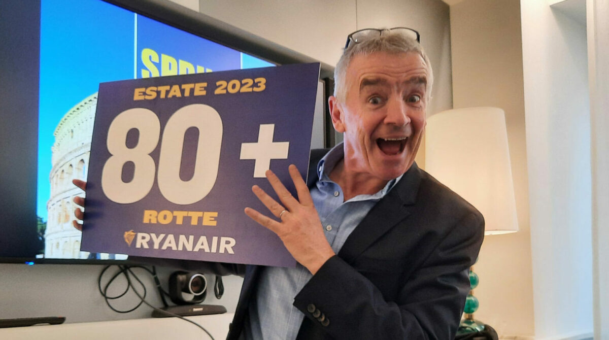 O’Leary-Ryanair, sei anni per compiere il miracolo