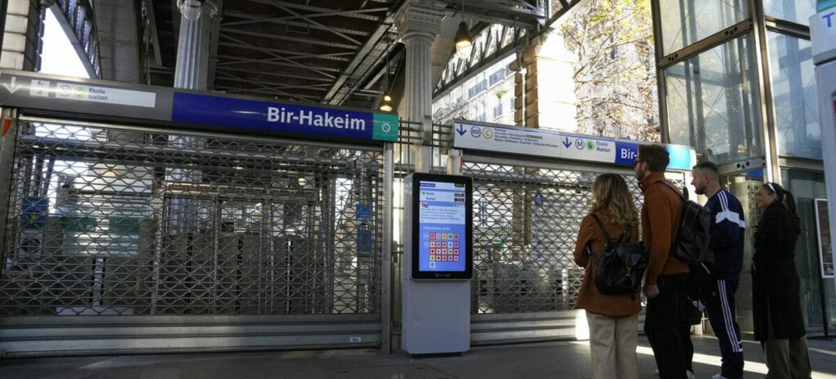 Sciopero nazionale in Francia, trasporti nel caos