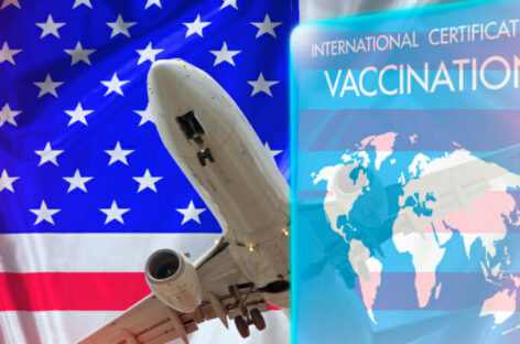 Usa, prorogato fino ad aprile l’obbligo di vaccino per i turisti