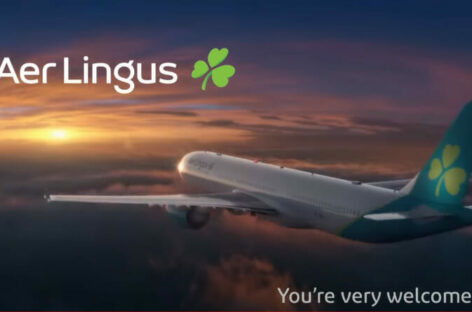 Aer Lingus lancia la campagna “You’re Very Welcome”
