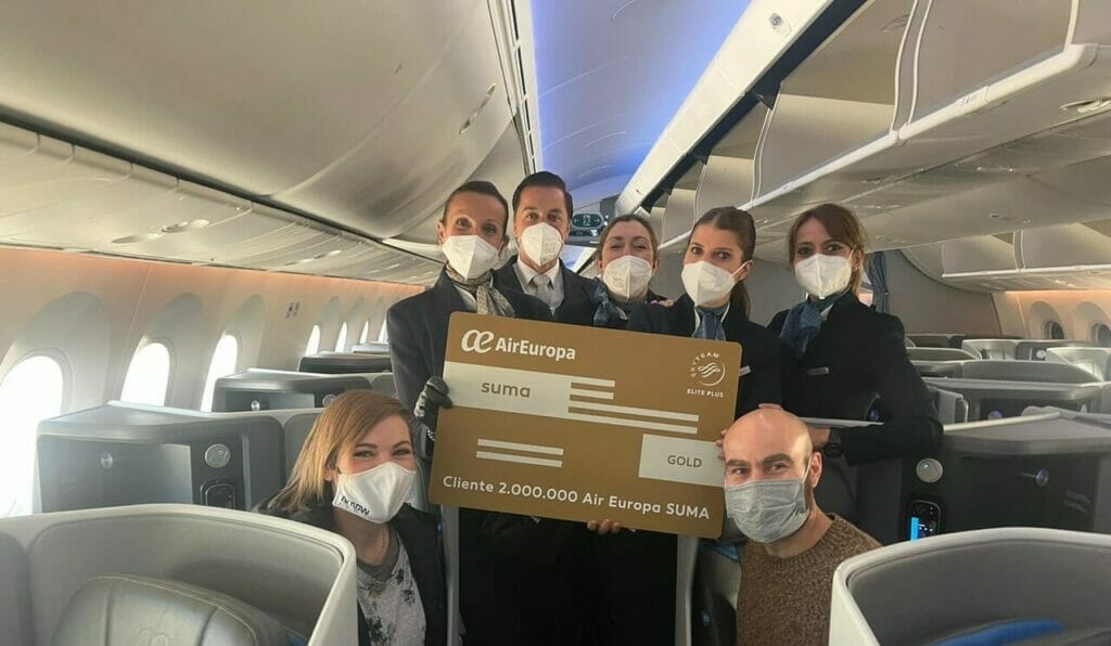 Air Europa Suma pasajero 2M