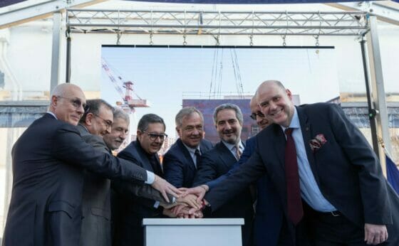 Explora II, coin ceremony per la nave da mezzo miliardo