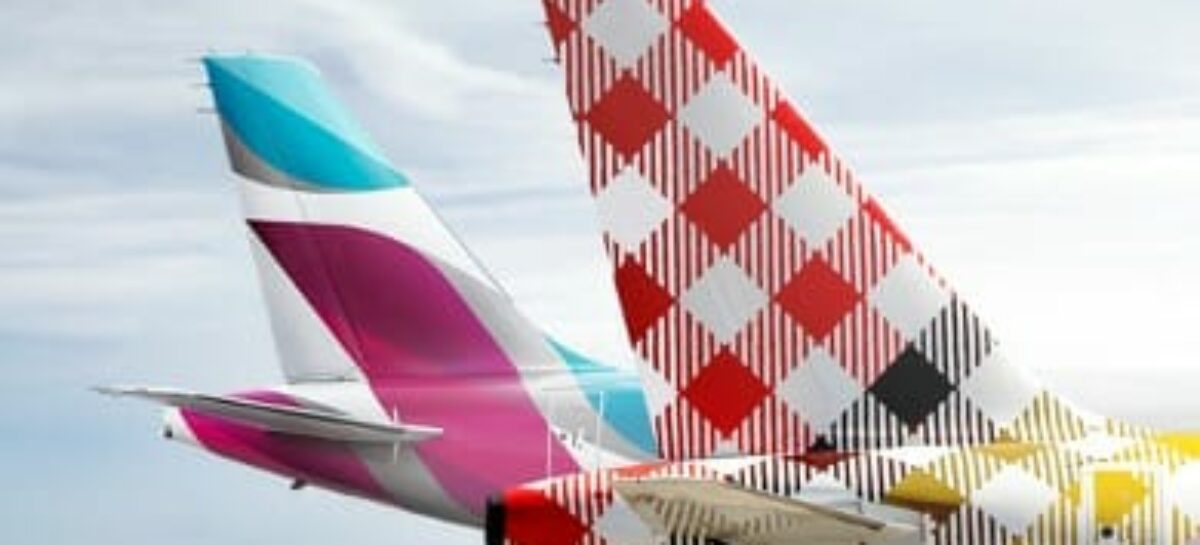 Volotea ed Eurowings, partnership su 140 rotte