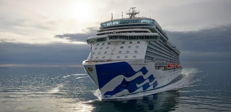 Crociere, il debutto di Sun Princess slitta al 18 febbraio