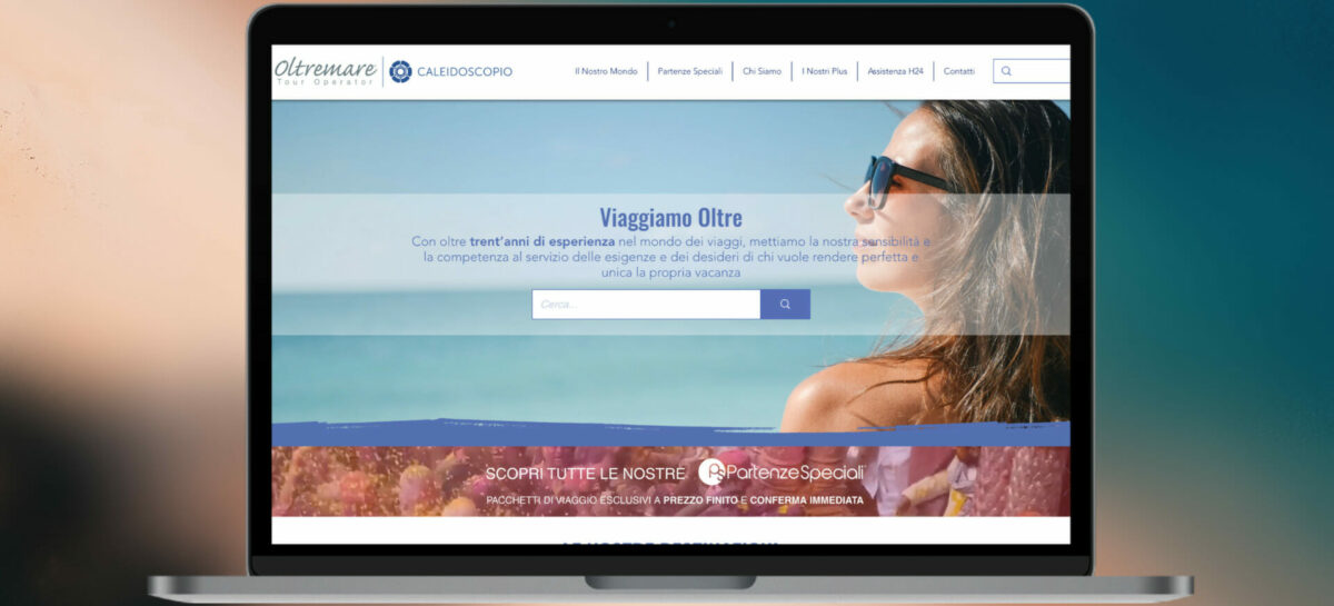 Nuovo sito per i tour operator di casa Oltremare
