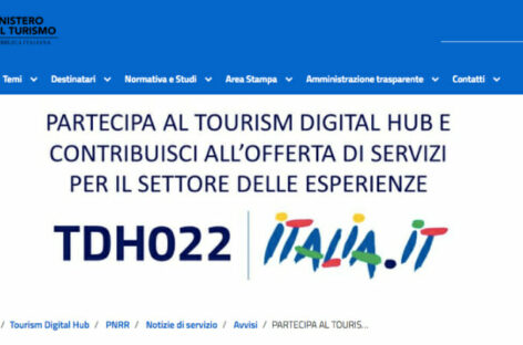 Mitur, due bandi per aderire al nuovo Italia.it