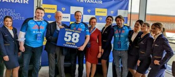 Ryanair potenzia il network estivo di Napoli e annuncia sei nuove rotte