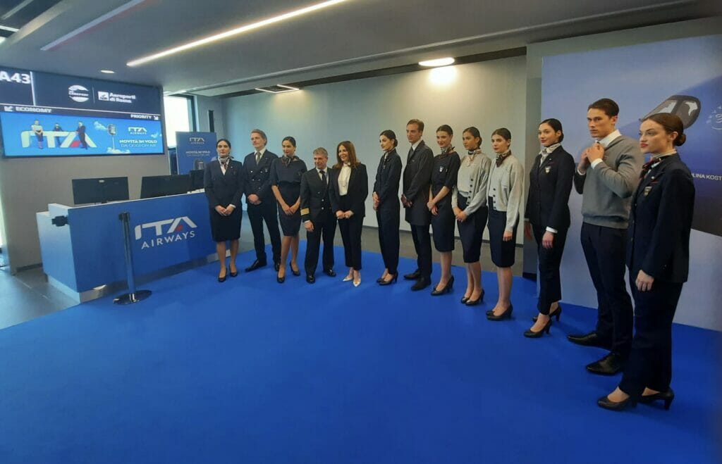 Divise Ita Airways equipaggio