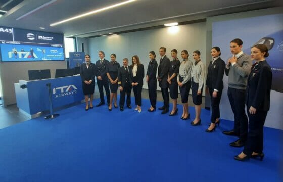 Divise Ita Airways equipaggio