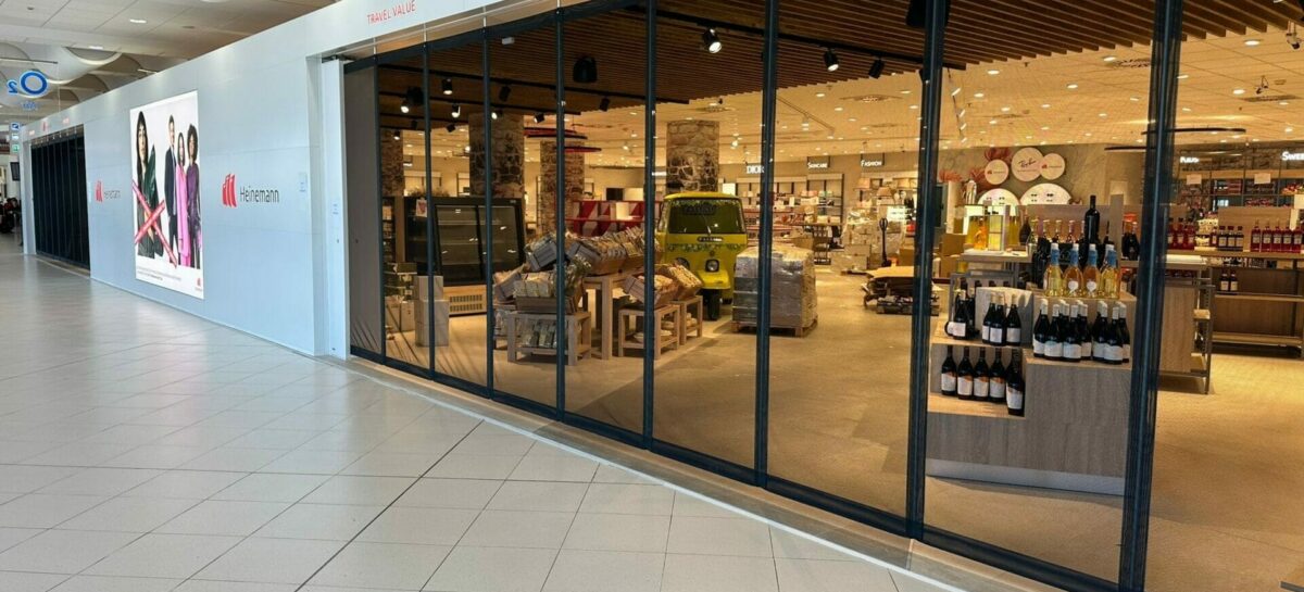 Aeroporto di Bari, apre il duty free Heinemann