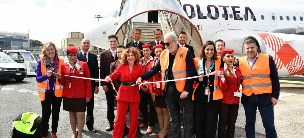Volotea inaugura la base di Firenze con dodici rotte