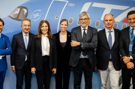 Ita apre la lounge Hangar a Fiumicino. E Lazzerini “celebra” gli utili