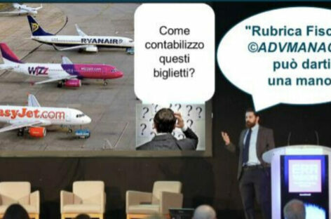 Rubrica Fiscale: trattamento fiscale della biglietteria aerea low cost