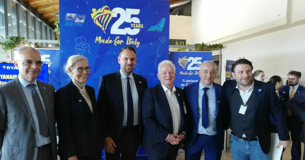 ryanair treviso 25 anni