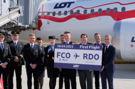 Lot vola da Roma Fiumicino al nuovo aeroporto Varsavia Radom