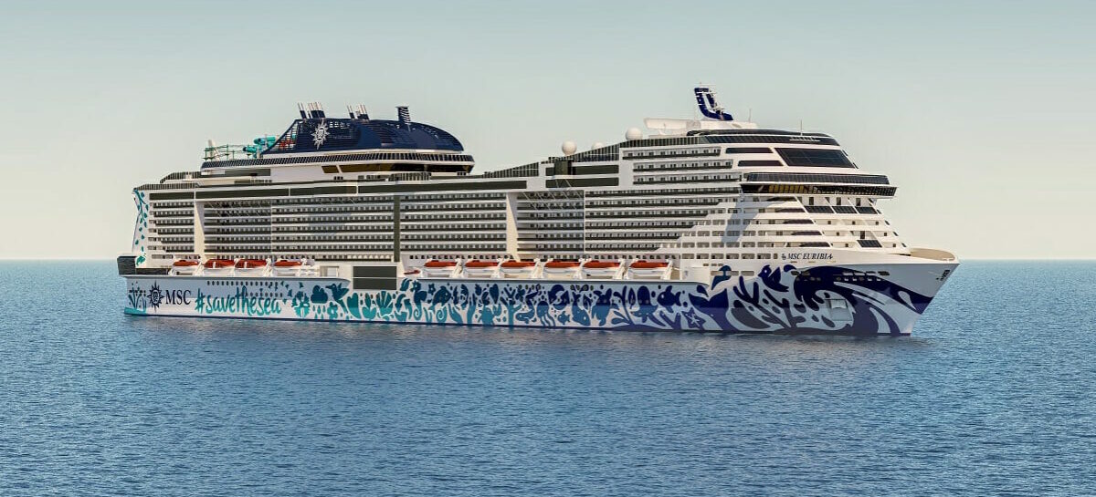 Arriva Msc Euribia: prima crociere a zero emissioni