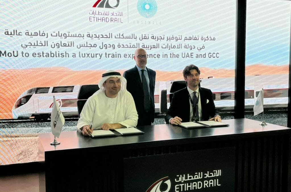 MoU Arsenale Ethiad Rail Shadi Malak Paolo Barletta