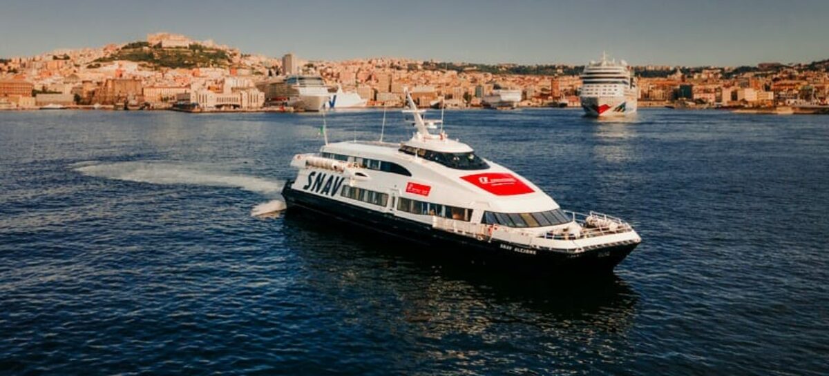 Snav riattiva i collegamenti veloci da Napoli per Ponza e Ventotene
