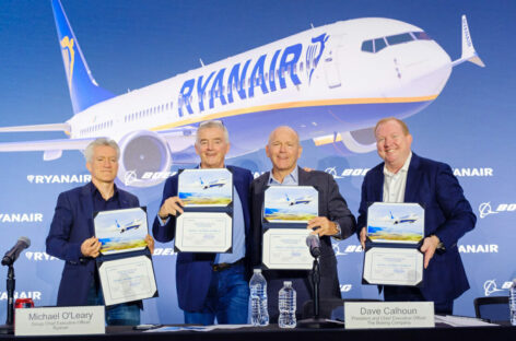 Ryanair ordina 300 Boeing: «Primo obiettivo l’Ucraina»