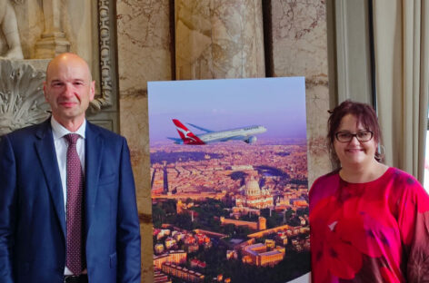 Qantas, dal 18 giugno riparte il volo Roma-Sidney via Perth