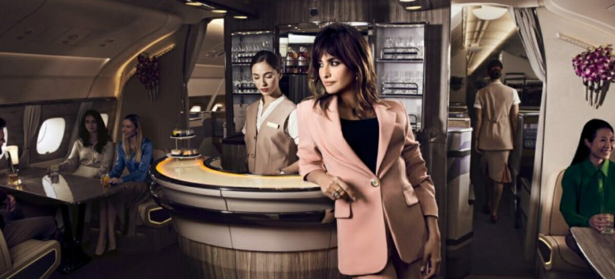 Emirates sceglie Penelope Cruz come brand ambassador