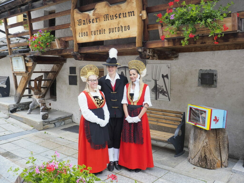 Costumi Walser a Gressoney-la-Trinité