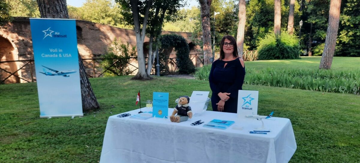 Air Transat protagonista del Canada Day a Roma