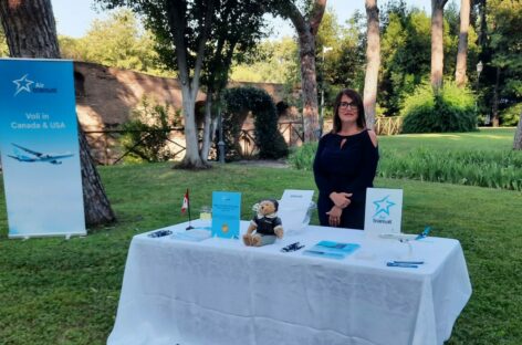 Air Transat protagonista del Canada Day a Roma