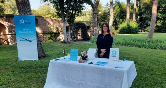 Air Transat protagonista del Canada Day a Roma
