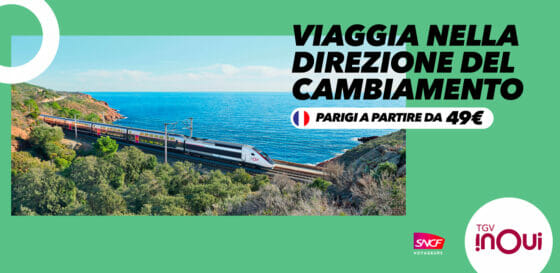 Viaggia nella direzione del cambiamento con Tgv InOui