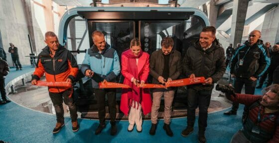 Volando tra le Alpi, apre la super funivia Cervinia-Zermatt