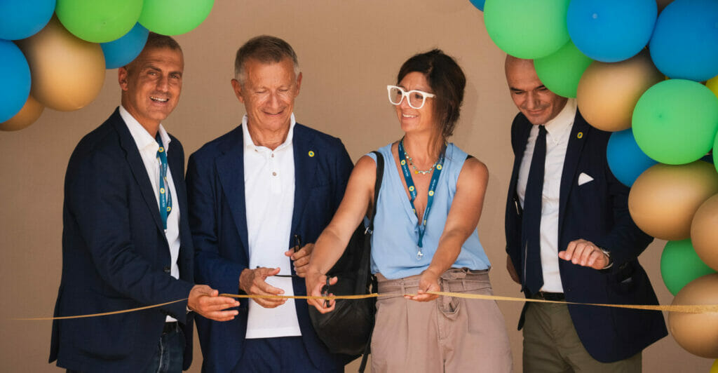 Taglio del nastro fine lavori Rimini Family Village