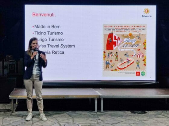 Christina Glaeser, direttrice di Svizzera Turismo Italia